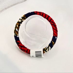Kitenge Bangle Handmade in Africa. Supports Charity
